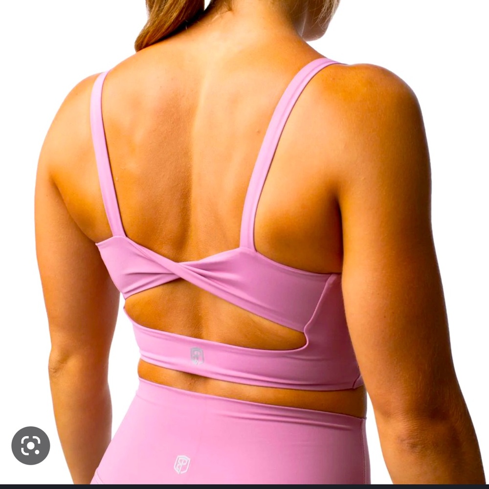 BORN PRIMITIVE YOUR GO TO SPORTS BRA IN MAUVE SZ L